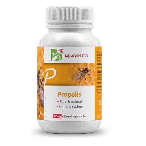 Viên Uống Keo Ong Tăng Đề Kháng Propolis NzPureHealth 100 Viên