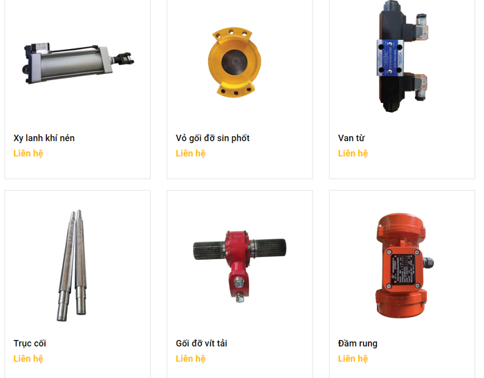 Phụ tùng trạm trộn khác