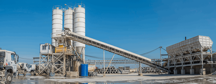 Hệ thống thủy lực trạm trộn