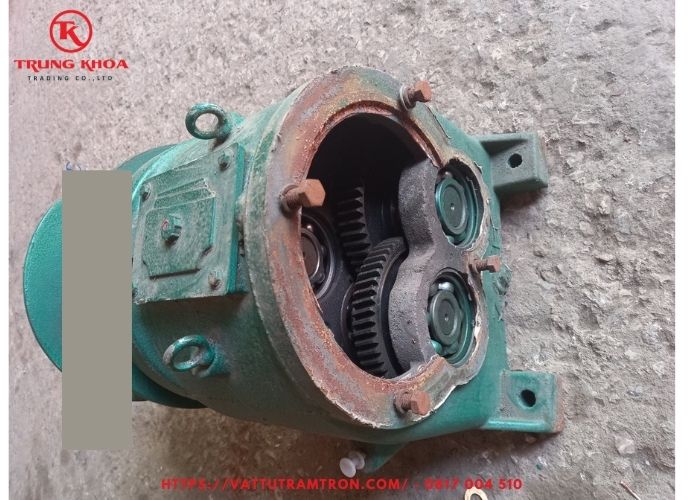 Động cơ hộp số tang tời gầu kíp trạm trộn JS 2