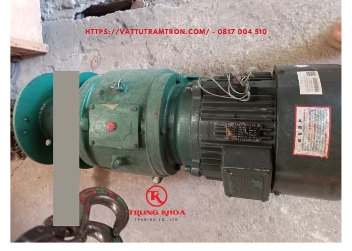 Hộp giảm tốc cụm gầu kíp trạm trộn JS 3