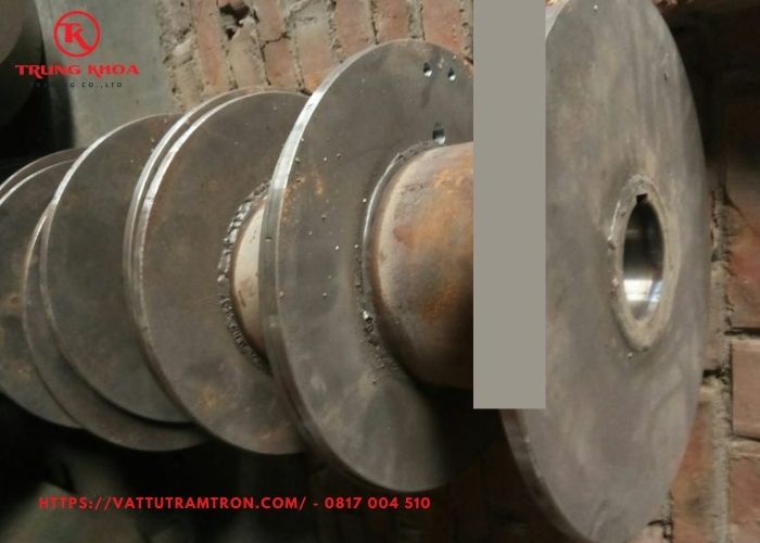 Hộp giảm tốc cụm gầu kíp trạm trộn JS