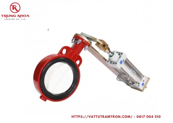 Van bướm điều khiển khí nén