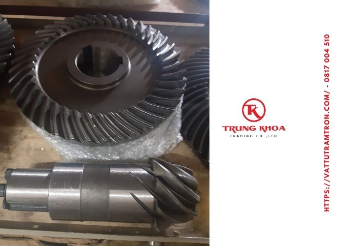 Bánh răng côn xoắn hộp giảm tốc 3m3 -2