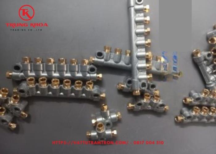 Bộ chia dây bơm mỡ 2