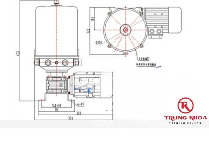 Bơm mỡ tự động 302-380v 8