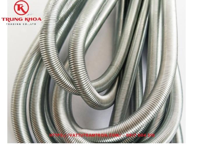 Ống dây bện thép bọc bảo vệ dây bơm mỡ 5