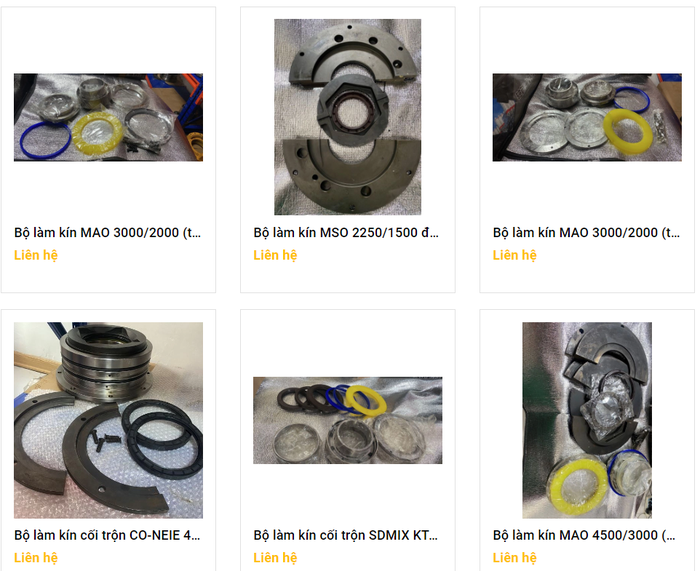 Bộ làm kín trục 7