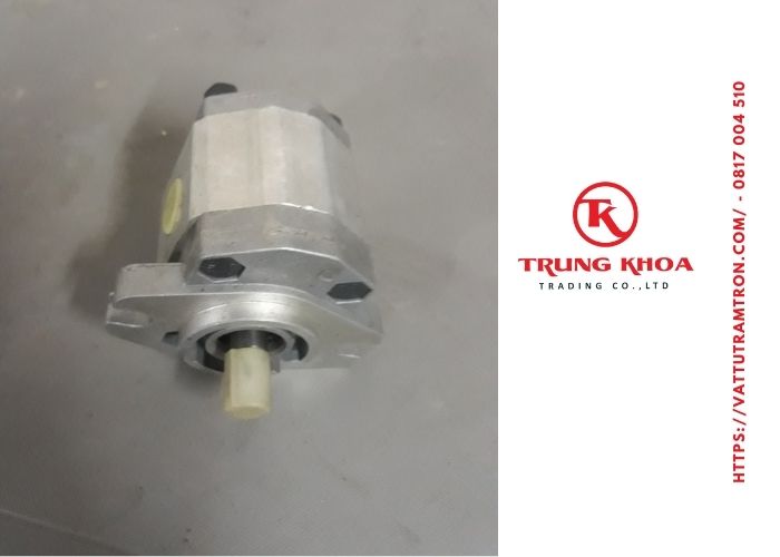 Bơm thủy lực bánh răng cửa xả cối trộn 3