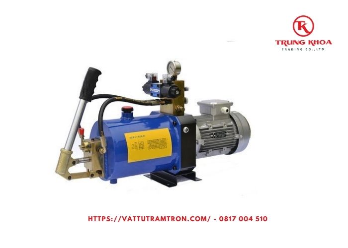 Bơm thủy lực bánh răng cửa xả cối trộn 4