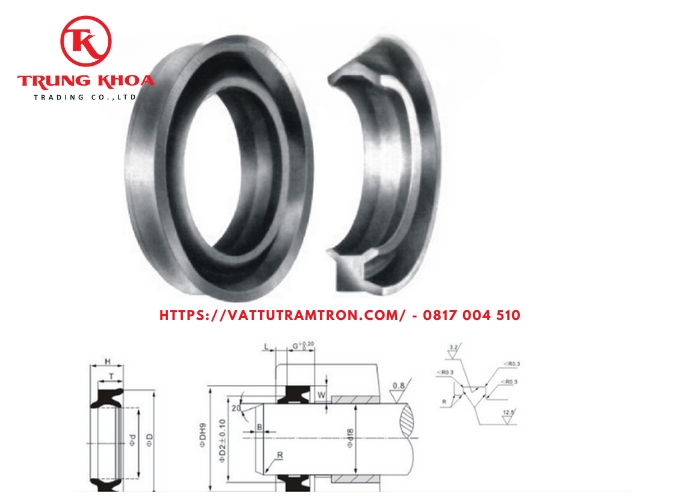 Phớt ZHM 22*30*8/11 8