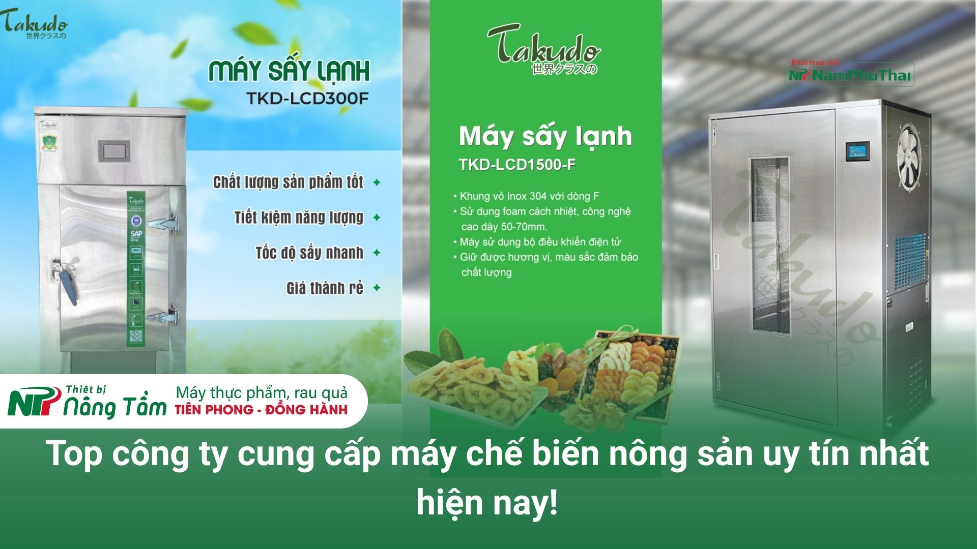 Top 5 công ty cung cấp máy sấy lạnh uy tín nhất hiện nay
