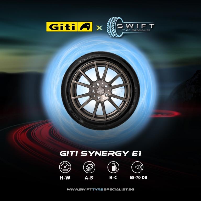 Giti Synergy E1 là sản phẩm lốp cao cấp của Giti 