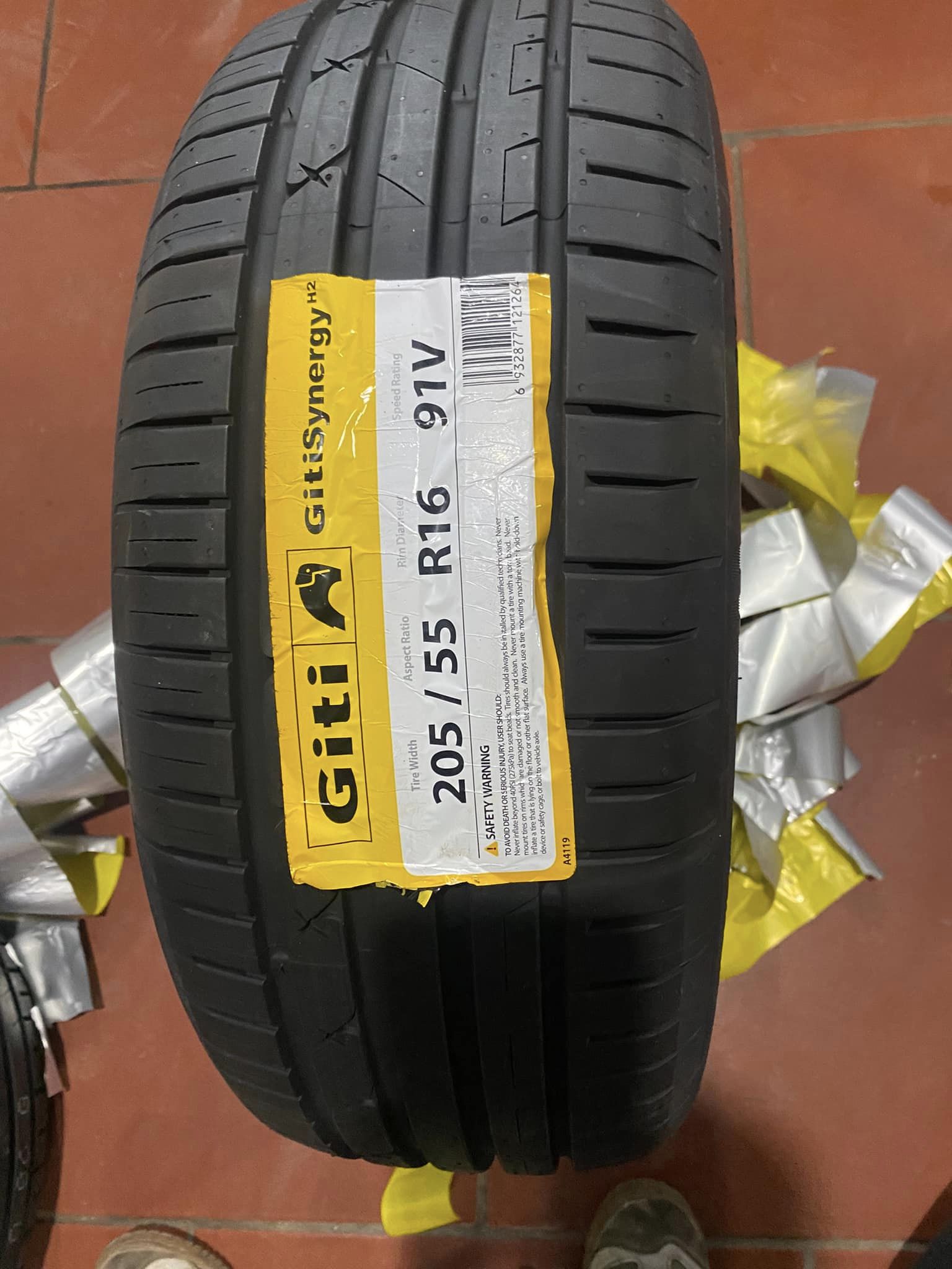 Kích thước lốp Giti  tiêu chuẩn cho xe Xpander