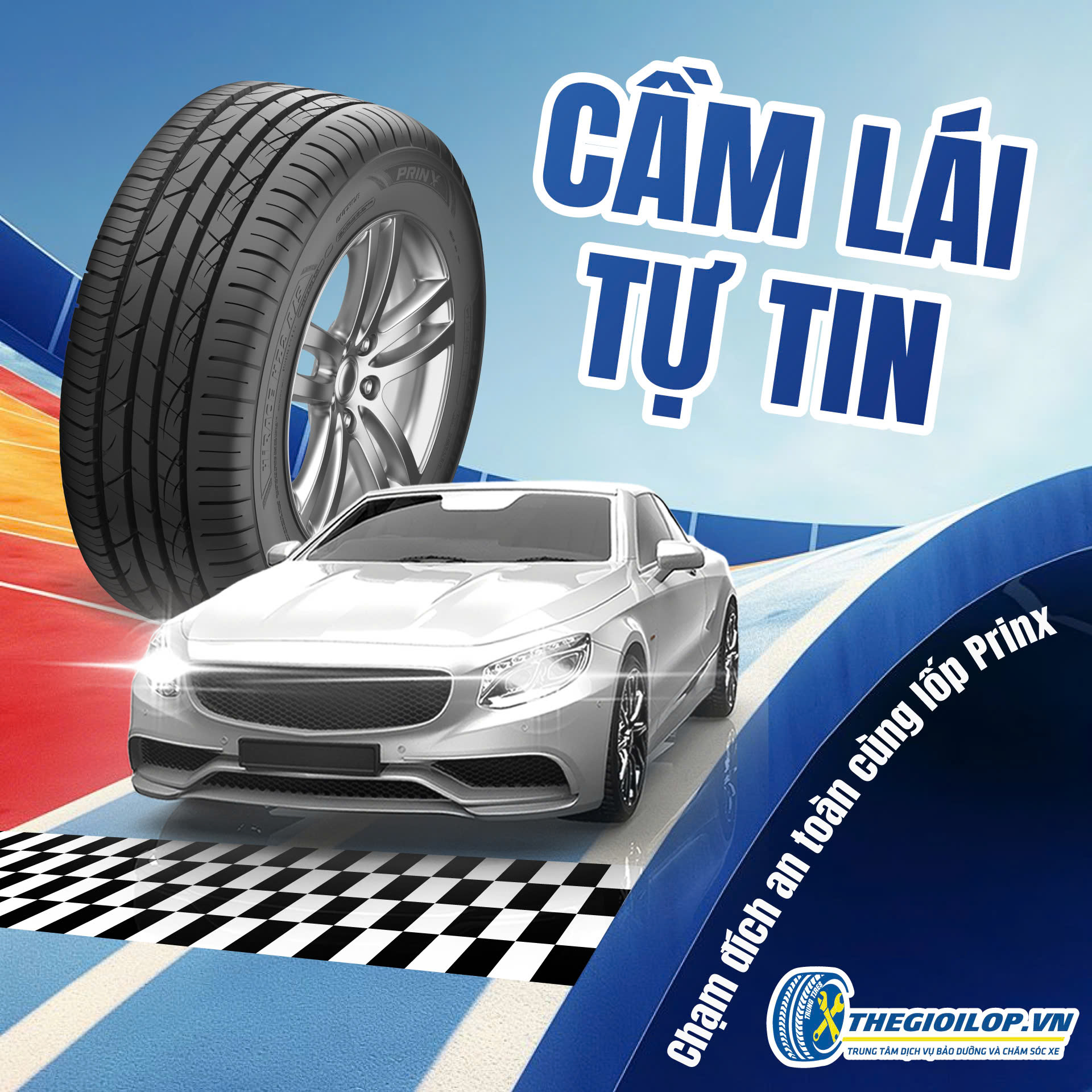 Lốp Prinx – công nghệ mới, hiệu năng ổn định trên mọi địa hình