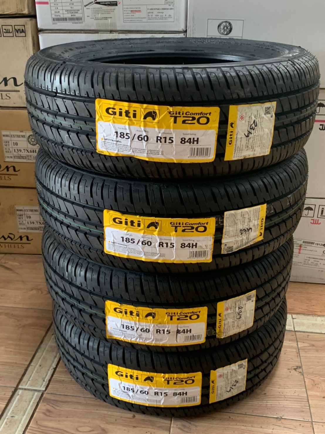 Bảng giá lốp Giti cho xe Yaris 2023