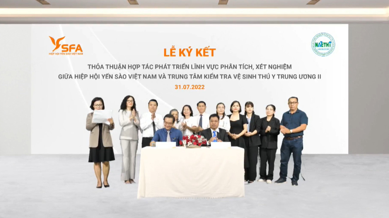 Đại diện 2 bên ký kết thỏa thuận
