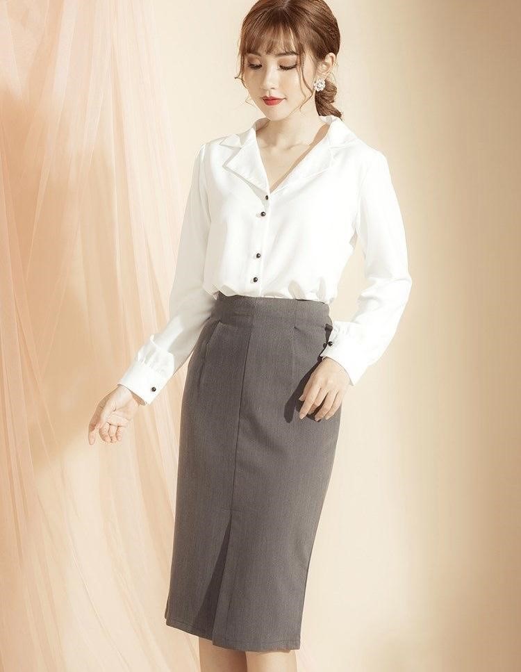 áo sơ mi cổ vest