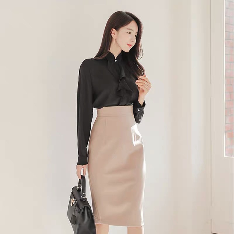 chân váy bút chì công sở