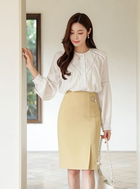 phối đồ màu be