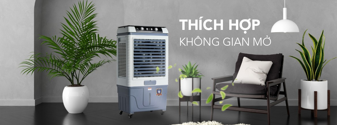 Quạt hơi nước Hoà Phát 55 Lít HPCF1-010 / 011/ 012 Phím cơ tại thành phố Hồ Chí Minh