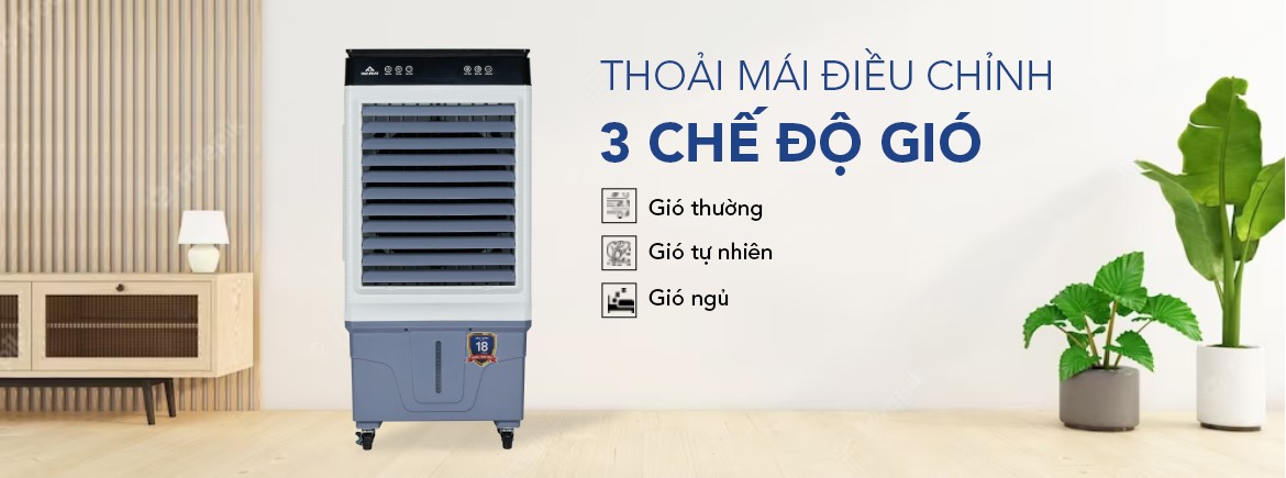 Quạt điều hòa hơi nước Hòa Phát 35L 052 / 051 Phím cảm ứng - Chính hãng tại thành phố Hồ Chí Minh