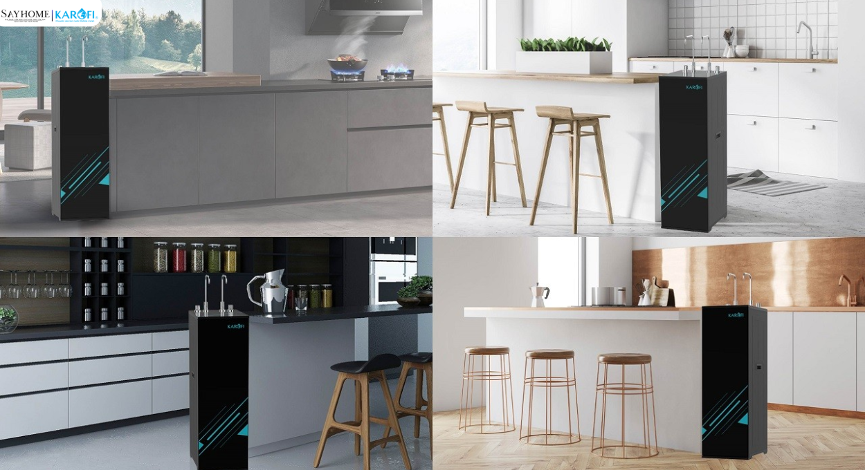 Máy lọc nước tủ đứng 11 lõi lọc Karofi KAQ-F38 tại thành phố Hồ Chí Minh