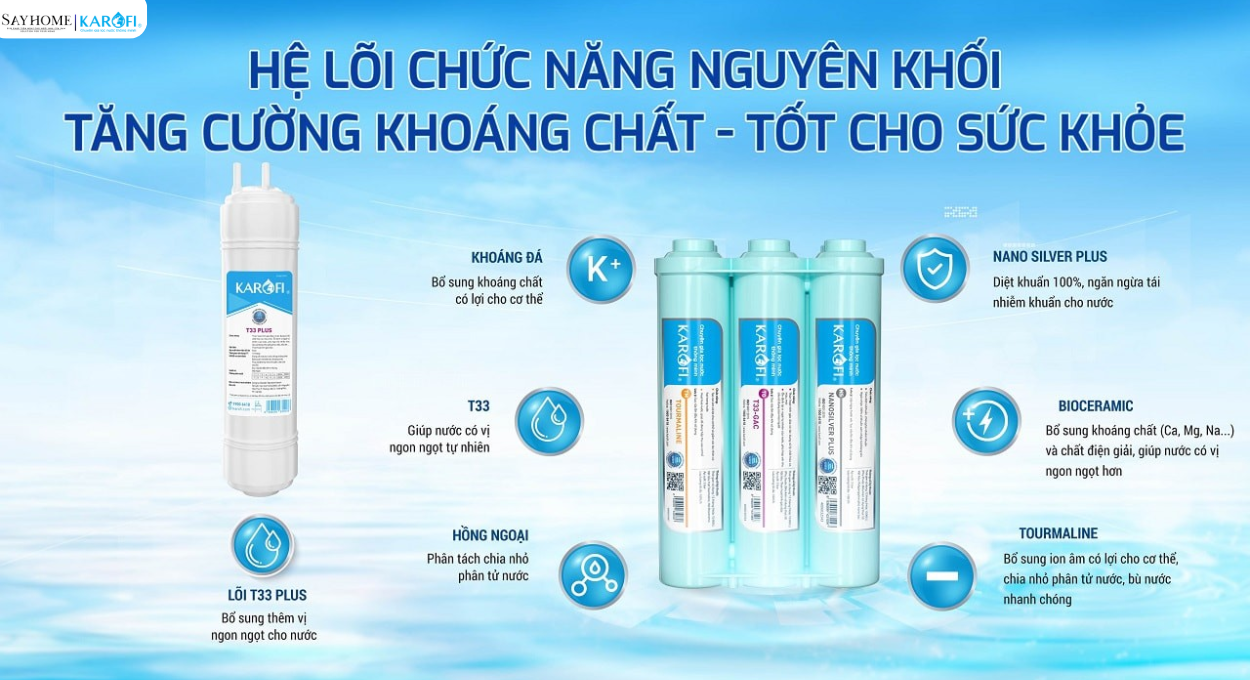 Máy lọc nước tủ đứng 11 lõi lọc Karofi KAQ-F38 tại thành phố Hồ Chí Minh