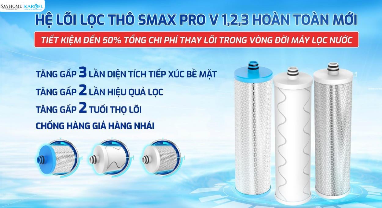 Máy lọc nước tủ đứng 11 lõi lọc Karofi KAQ-F38 tại thành phố Hồ Chí Minh