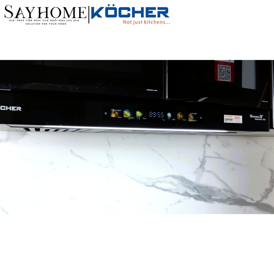 Máy hút mùi Kocher Turbo Smart 3D X3D-350D tại thành phố Hồ Chí Minh