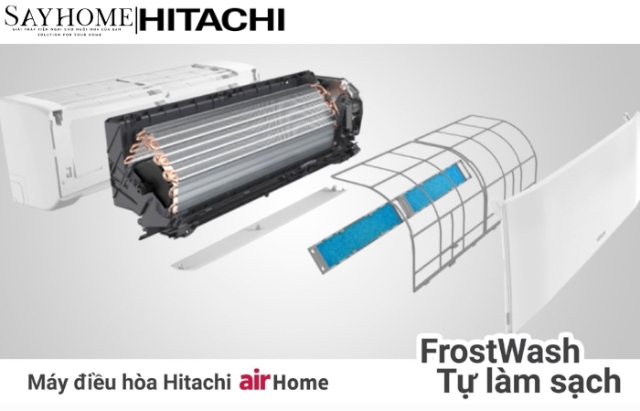 Điều hòa 1 chiều Inverter airHome 300 Hitachi RAK/RAC-CH10PCASV tại thành phố Hồ Chí Minh