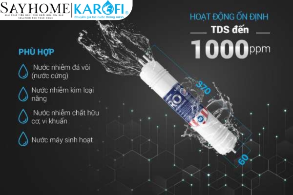 Màng RO 100GPD Purifim-USA KAROFI tại thành phố Hồ Chí Minh