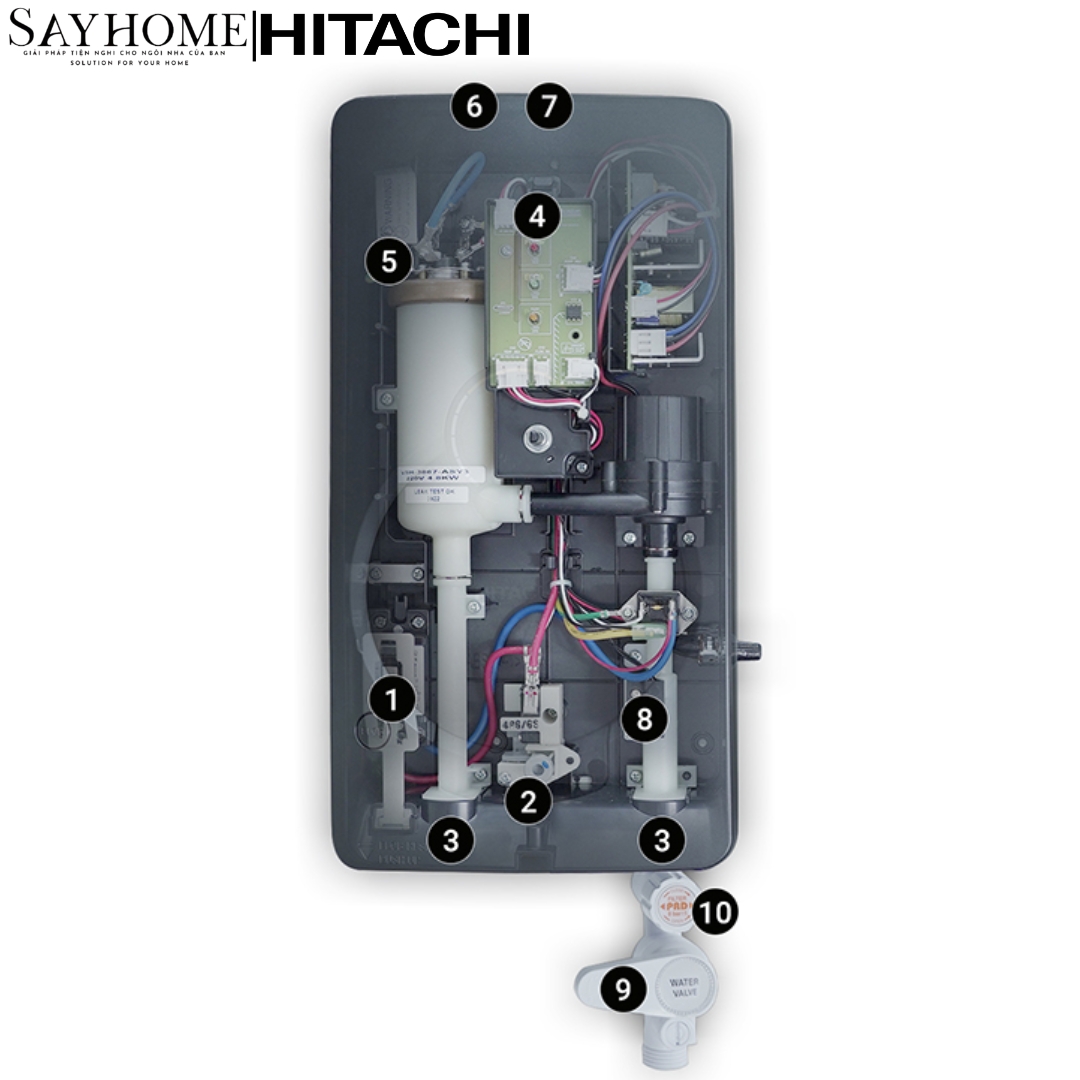 Máy nước nóng trực tiếp HES-48GPY tại thành phố Hồ Chí Minh