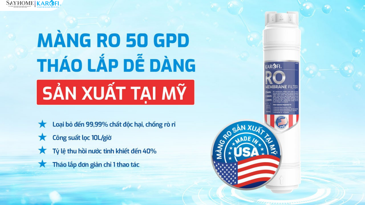 Máy lọc nước tủ đứng RO Karofi 12 lõi lọc KAQ-L22 tại thành phố Hồ Chí Minh