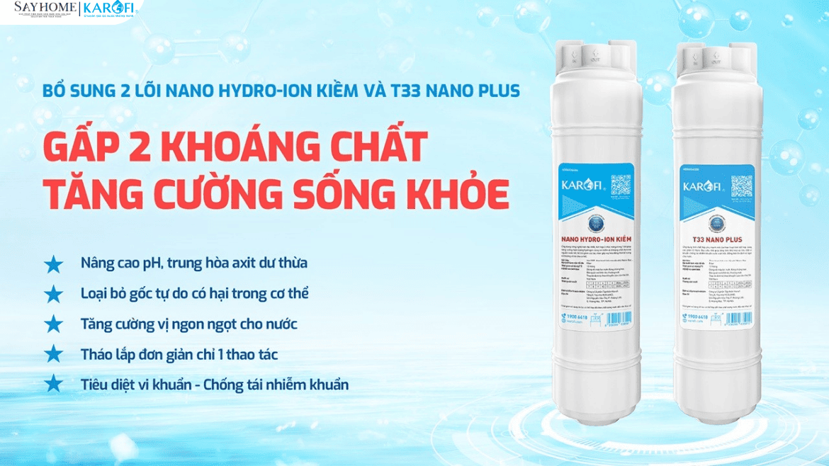 Máy lọc nước tủ đứng RO Karofi 12 lõi lọc KAQ-L22 tại thành phố Hồ Chí Minh