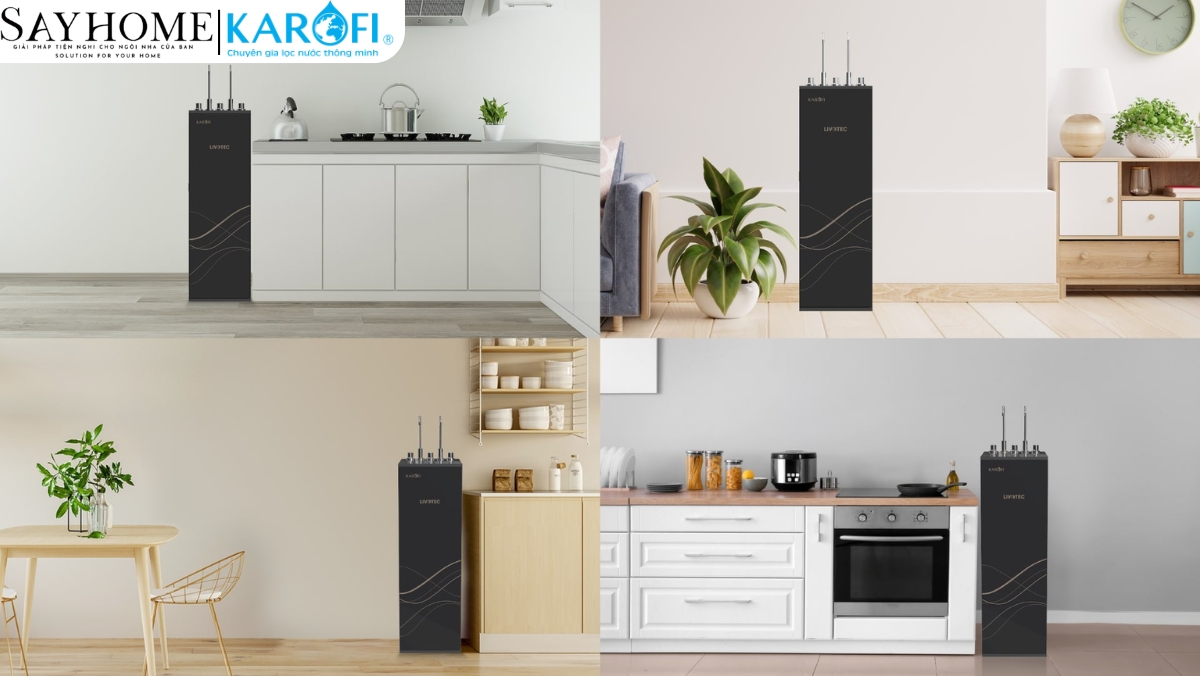 Máy lọc nước tủ đứng 10 lõi RO Karofi Livotec 628 tại thành phố Hồ Chí Minh