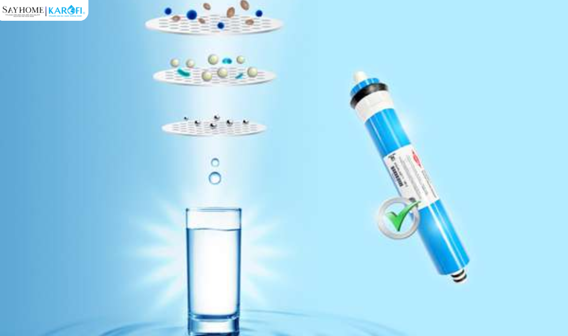 Máy lọc nước không tủ 8 lõi lọc Karofi KT-KS80 tại thành phố Hồ Chí Minh