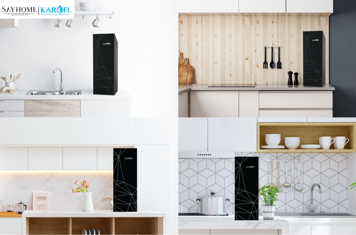 Máy lọc nước âm tủ với 10 lõi lọc Karofi KAQ-U99 tại thành phố Hồ Chí Minh