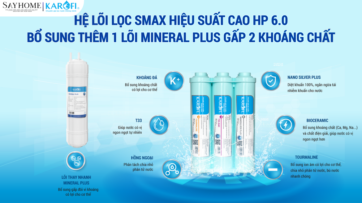 Máy lọc nước tủ đứng Karofi 11 lõi lọc KAQ-X18 tại thành phồ Hồ Chí Minh