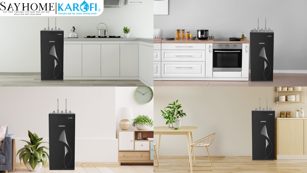 Máy lọc nước tủ đứng 10 lõi RO Karofi Livotec 629 tại thành phố Hồ Chí Minh