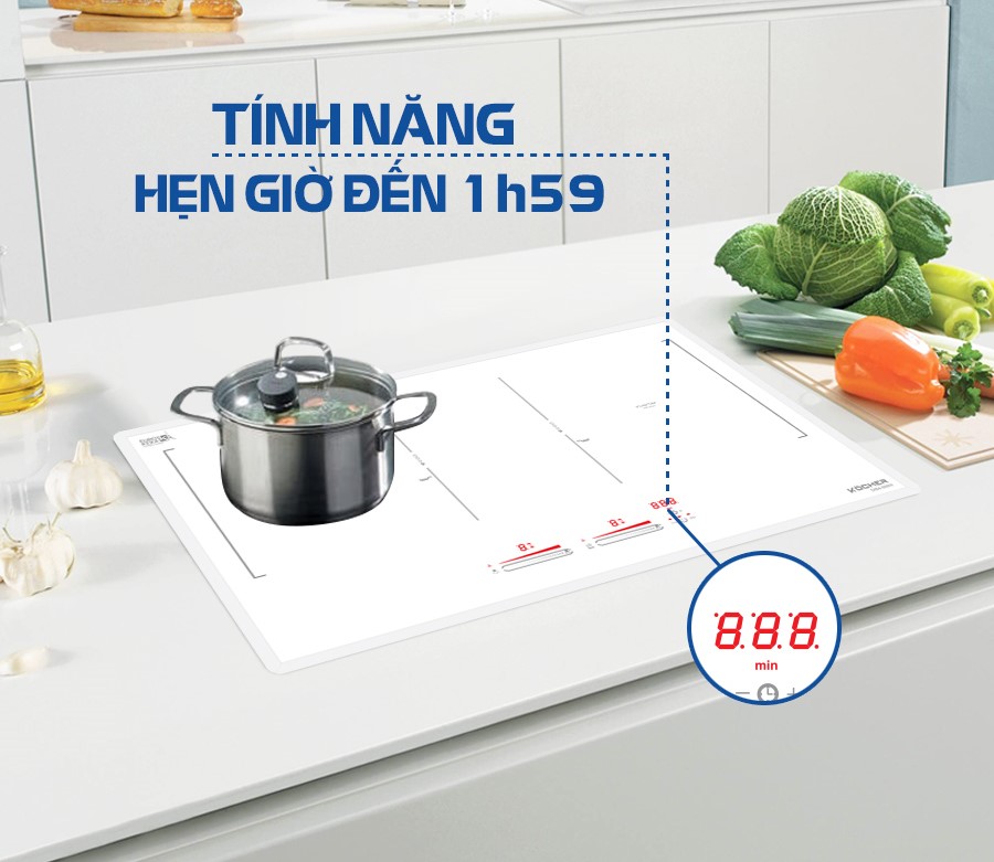 Bếp từ đôi Kocher DIB4 888W tại thành phố Hồ Chí Minh