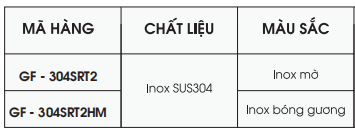 Vòi rửa bát GF-304SRT2, GF-304SRT2HM tại thành phố Hồ Chí Minh