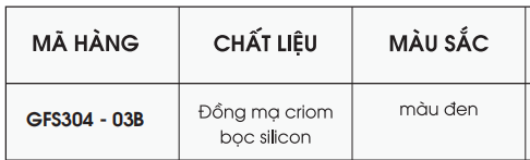 Vòi cong tùy chỉnh GFS304-03B tại thành phố Hồ Chí Minh