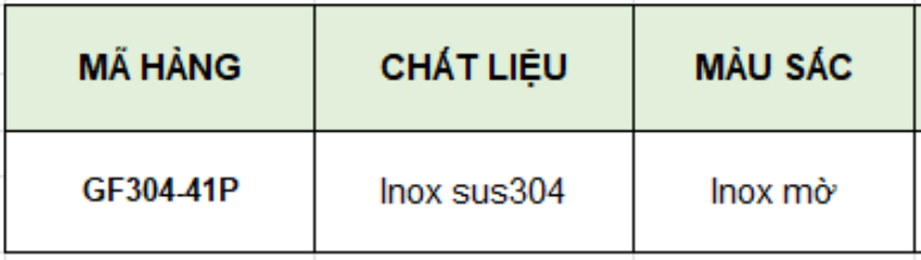 Vòi rút GROB GF304-41P tại thành phố Hồ Chí Minh