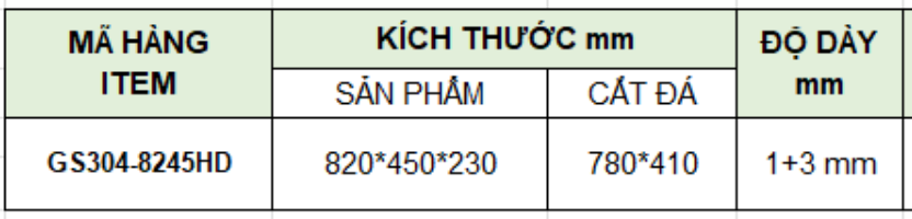 Chậu rửa bát 2 hố GROB GS304-8245HD tại thành phố Hồ Chí Minh