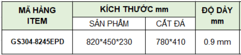 Chậu rửa bát 2 hố GROB GS304-8245EPD tại thành phố Hồ Chí Minh