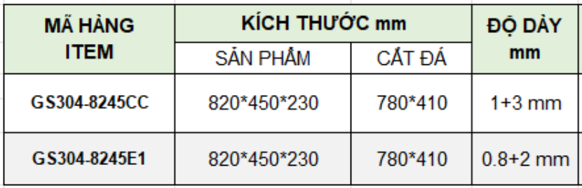 Chậu rửa bát 2 hố GROB GS304-8245CC, GS304-8245E1 tại thành phố Hồ Chí Minh