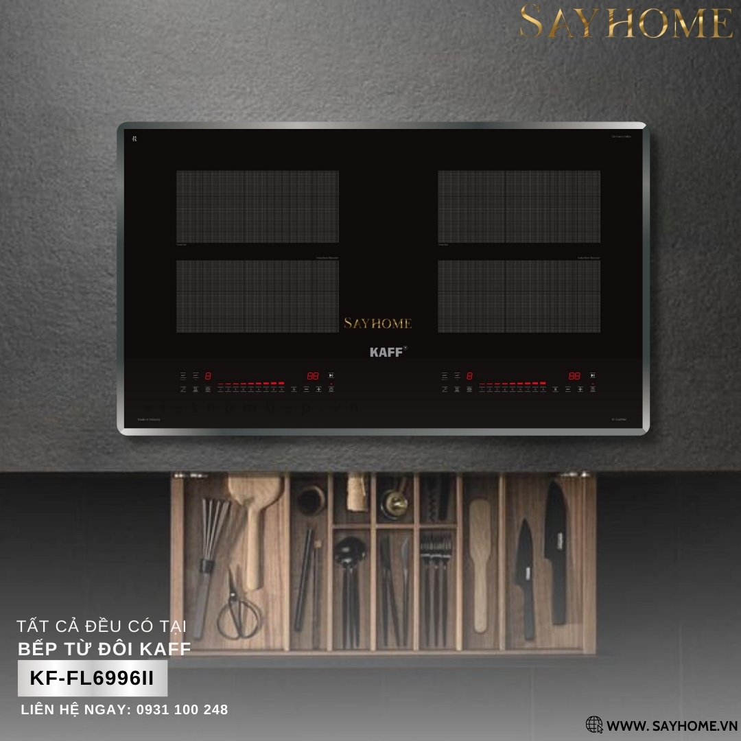 Bếp từ đôi KAFF KF-FL6996II tại thành phố Hồ Chí Minh