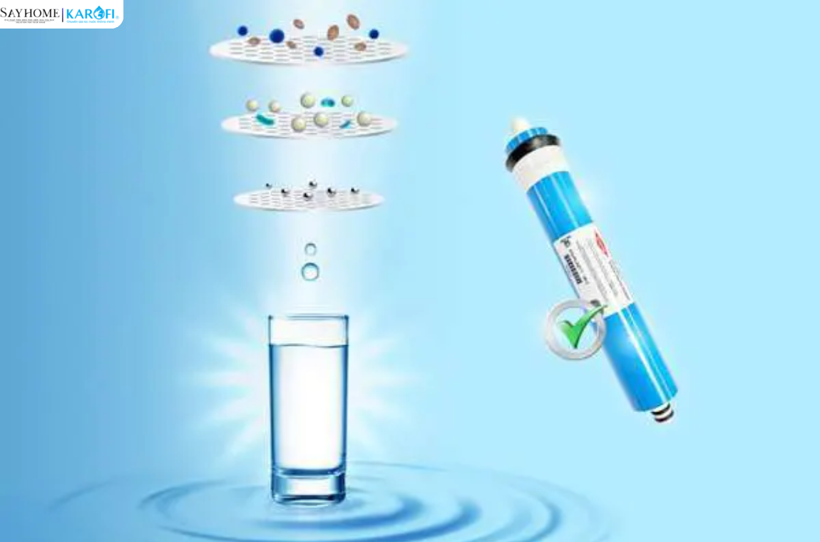 Máy lọc nước để gầm 8 lõi lọc Karofi KT-K8I-1 tại Hồ Chí Minh