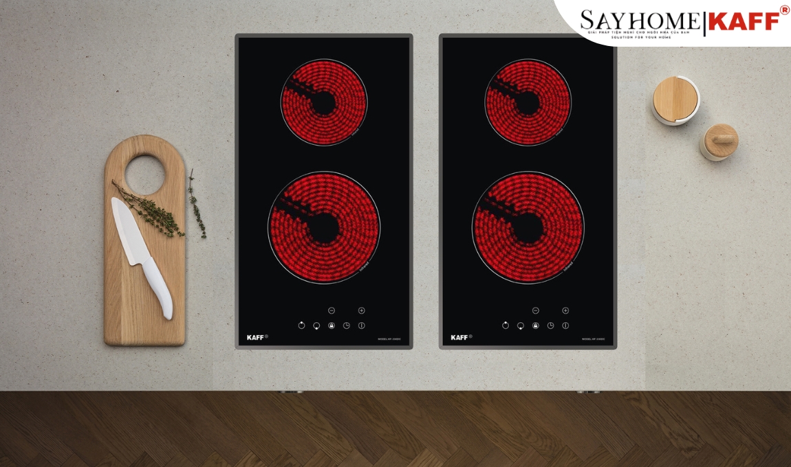 Bếp hồng ngoại đôi Domino KAFF KF-330DC tại thành phố Hồ Chí Minh
